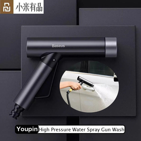 Youpin High Pressure Water Spray Gun Wash Spray Machine Washer Lawn Washing Water Gun Sprinkle Tools For Car Garden Clean Rinse