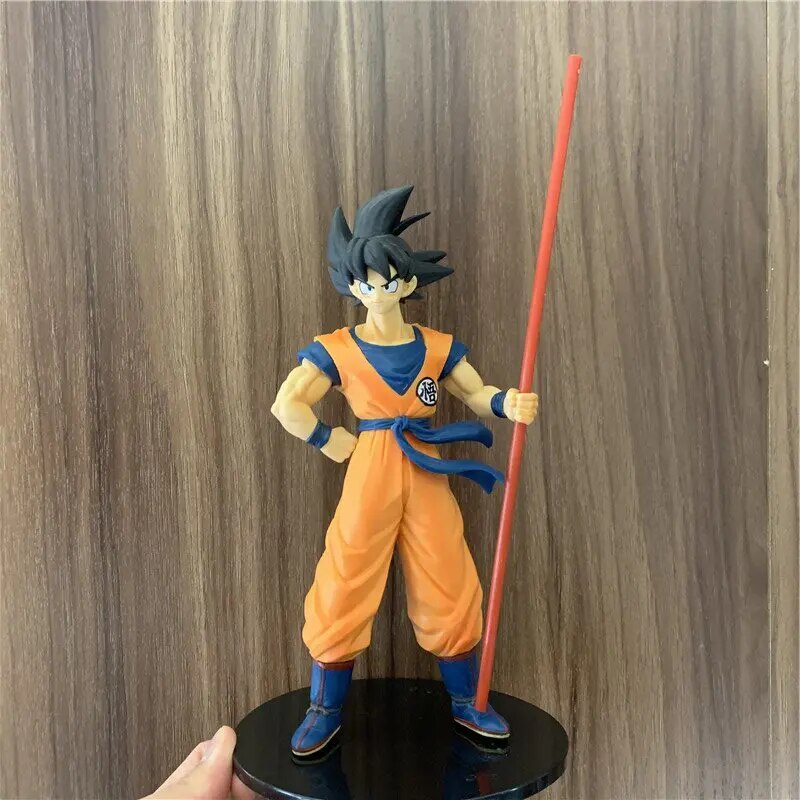 Anime Dragon Ball Z Figure Goku Super Warrior PVC Action Figures Vegeta Super Saiyan Broly Cell Buu Figurine Collect Model