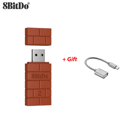 8Bitdo USB Bluetooth Wireless Adapter Receiver For Windows Mac For Nintend Switch For PS5 PS4