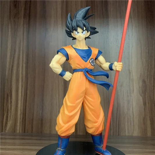 Anime Dragon Ball Z Figure Goku Super Warrior PVC Action Figures Vegeta Super Saiyan Broly Cell Buu Figurine Collect Model